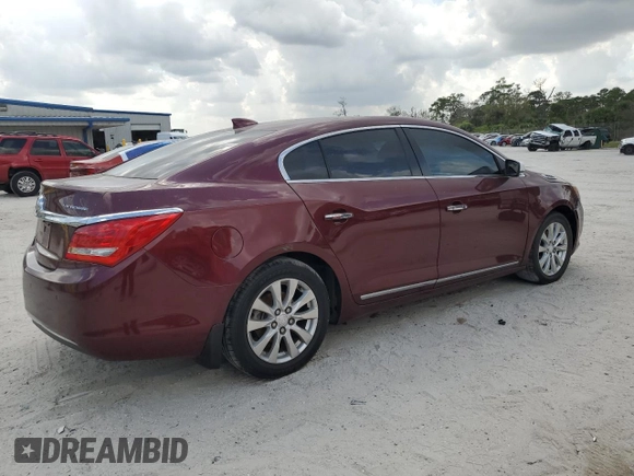 2015 Buick LaCrosse Leather with VIN 1G4GB5GR2FF275204, listed as a Copart auction lot 44244095 with 88,610 mi miles and Salvage Title. Bid and sale history available at DreamBid. Image 3.