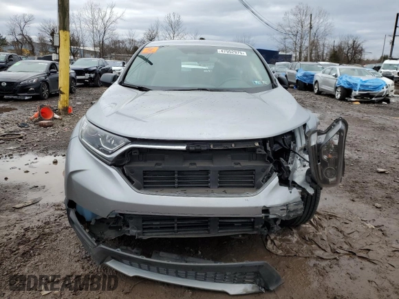 2017 Honda CR-V LX with VIN 2HKRW6H3XHH216265, listed as a Copart auction lot 47952975 with 19,349 mi miles and Salvage Title. Bid and sale history available at carsss.com. Image 5.