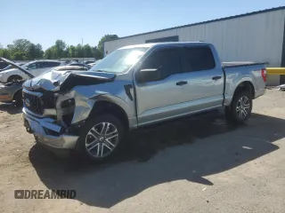 2023 Ford F-150 XL with VIN 1FTFW1E55PKF18784, listed as a Copart auction lot 52807315 with 15,284 mi miles and Salvage Title. Bid and sale history available at carsss.com. Image 1.