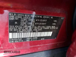 2022 Toyota RAV4 Hybrid XLE with VIN 4T3RWRFV4NU052179, listed as a Copart auction lot 57075225 with 52,409 mi miles and Non repairable. Bid and sale history available at DreamBid. Image 13.