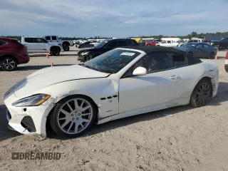 2019 Maserati GranTurismo Convertible Sport with VIN ZAM45VMA0K0318444, listed as a Copart auction lot 67703644 with 0 mi miles and Non Repairable. Bid and sale history available at carsss.com. Image 1.