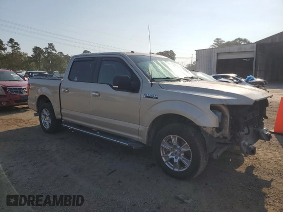 2017 Ford F-150 XL with VIN 1FTEW1CF0HKE04569, listed as a Copart auction lot 58719535 with 144,154 mi miles and Salvage title. Bid and sale history available at DreamBid. Image 4.