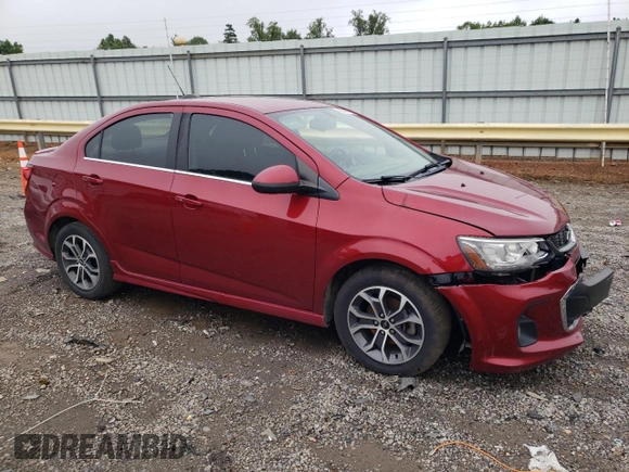 2020 Chevrolet Sonic LT with VIN 1G1JD5SB4L4101892, listed as a Copart auction lot 60486455 with 88,142 mi miles and Salvage title. Bid and sale history available at DreamBid. Image 4.