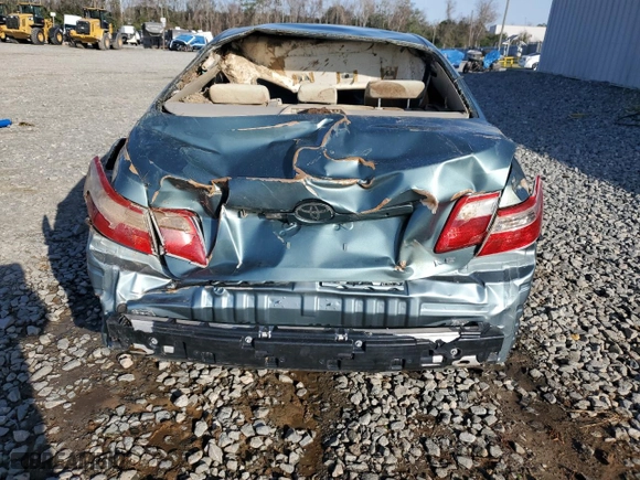 2007 Toyota Camry CE with VIN 4T1BE46KX7U689540, listed as a Copart auction lot 45359985 with 0 mi miles and Salvage Title. Bid and sale history available at carsss.com. Image 6.