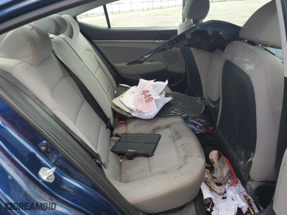 2018 Hyundai Elantra SE with VIN 5NPD74LFXJH347537, listed as a Copart auction lot 50220045 with 0 mi miles and Salvage Title. Bid and sale history available at carsss.com. Image 10.