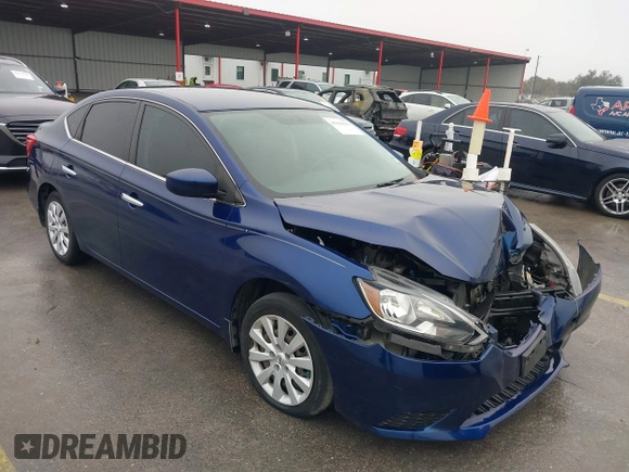 2019 Nissan Sentra S with VIN 3N1AB7AP8KY274206, listed as a IAAI auction lot 41604133 with 104,512 mi miles and . Bid and sale history available at DreamBid. Image 1.