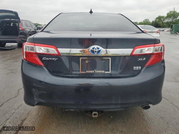 2012 Toyota Camry Hybrid XLE with VIN 4T1BD1FK6CU010696, listed as a Copart auction lot 53982915 with 124,790 mi miles and Salvage Title. Bid and sale history available at carsss.com. Image 6.