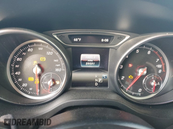 2018 Mercedes-Benz CLA 250 with VIN WDDSJ4GB0JN508502, listed as a Copart auction lot 52916775 with 59,591 mi miles and Salvage Title. Bid and sale history available at DreamBid. Image 9.