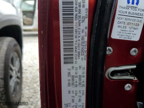 2015 Ram 3500 Big Horn with VIN 3C63R3HL6FG618941, listed as a Copart auction lot 45889185 with 194,198 mi miles and Salvage Title. Bid and sale history available at carsss.com. Image 12.