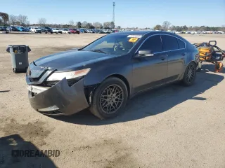 2010 Acura TL with VIN 19UUA8F21AA016422, listed as a Copart auction lot 42349925 with 191,261 mi miles and Salvage Title. Bid and sale history available at carsss.com. Image 1.