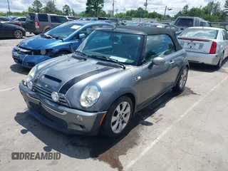 2005 MINI Convertible S with VIN WMWRH33495TF82332, listed as a IAAI auction lot 42248941 with 134,862 mi miles and . Bid and sale history available at DreamBid. Image 17.