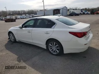 2014 Infiniti Q50 Sport with VIN JN1BV7AP6EM684974, listed as a Copart auction lot 52810125 with 95,607 mi miles and Clean Title. Bid and sale history available at DreamBid. Image 2.