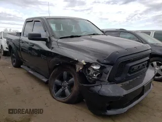 2017 Ram 1500 Express with VIN 1C6RR7FT1HS588974, listed as a Copart auction lot 48034835 with 135,358 mi miles and Salvage Title. Bid and sale history available at carsss.com. Image 4.