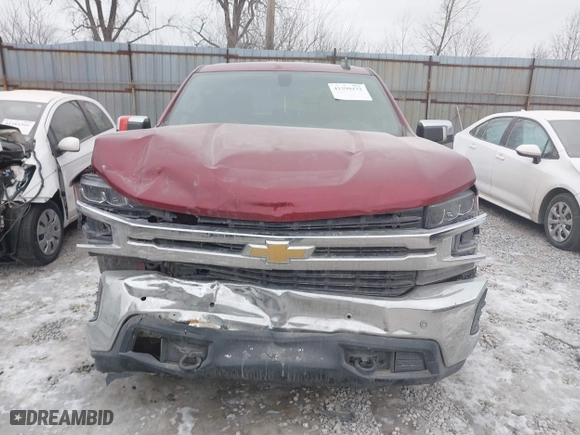2019 Chevrolet Silverado 1500 LT with VIN 1GCRYDED7KZ224349, listed as a IAAI auction lot 41390432 with 170,517 mi miles. Bid and sale history available at carsss.com. Image 12.