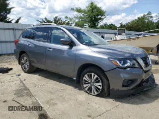 2020 Nissan Pathfinder S with VIN 5N1DR2AM3LC649620, listed as a Copart auction lot 55739635 with Not provided miles and Salvage title. Bid and sale history available at DreamBid. Image 4.