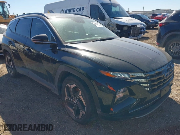 2022 Hyundai Tucson Limited with VIN 5NMJE3AEXNH029787, listed as a IAAI auction lot 41410267 with 35,948 mi miles. Bid and sale history available at carsss.com. Image 1.