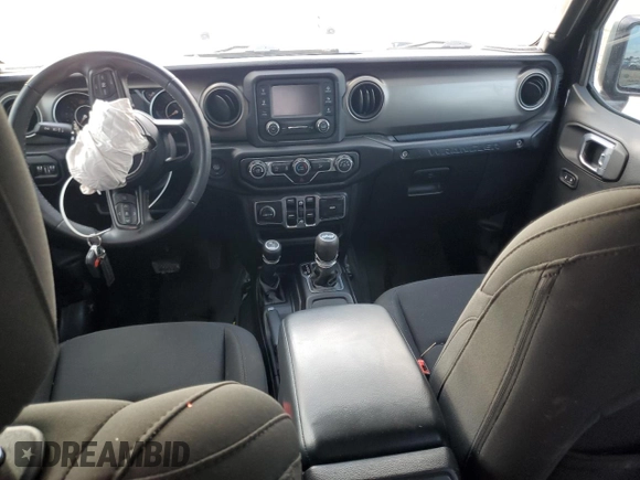 2018 Jeep Wrangler Unlimited Sport S with VIN 1C4HJXDN6JW278334, listed as a Copart auction lot 85453494 with Not provided miles and Salvage title. Bid and sale history available at DreamBid. Image 8.