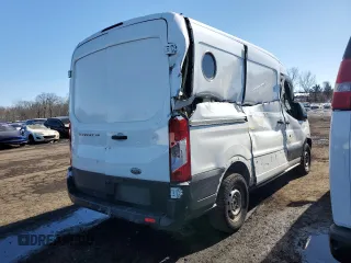 2017 Ford Transit with VIN 1FTYE1CM9HKA61291, listed as a Copart auction lot 45279495 with Not Provided miles and Salvage Title. Bid and sale history available at DreamBid. Image 3.