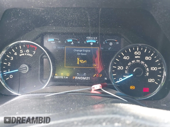 2016 Ford F-150 XLT with VIN 1FTEW1EG8GKD85709, listed as a IAAI auction lot 41394962 with 183,170 mi miles. Bid and sale history available at carsss.com. Image 7.