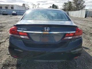 2013 Honda Civic Sdn LX with VIN 2HGFB2F5XDH523760, listed as a Copart auction lot 51227335 with 148,455 mi miles and Salvage Title. Bid and sale history available at carsss.com. Image 6.