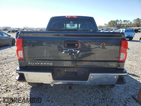 2017 Chevrolet Silverado 1500 LTZ with VIN 3GCPCSEC3HG364554, listed as a Copart auction lot 87268504 with 92,934 mi miles and Salvage Title. Bid and sale history available at DreamBid. Image 6.