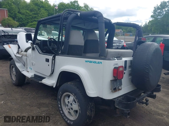 1995 Jeep Wrangler z VIN 1J4FY29S1SP206760, wystawiony jako IAAI lot #42326399 z przebiegiem 55 278 mil mil oraz . Historia ofert i sprzedaży dostępna na DreamBid. Obrazek 3.