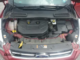 2016 Ford Escape Titanium with VIN 1FMCU9J90GUA02736, listed as a Copart auction lot 63068165 with 23,860 mi miles and Salvage title. Bid and sale history available at DreamBid. Image 12.