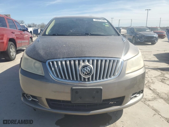 2011 Buick LaCrosse CXS with VIN 1G4GE5ED4BF130092, listed as a Copart auction lot 49623095 with 160,016 mi miles and Clean Title. Bid and sale history available at carsss.com. Image 5.