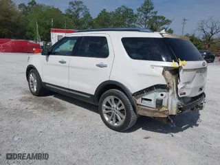 2018 Ford Explorer Limited with VIN 1FM5K7F83JGB57595, listed as a IAAI auction lot 41803844 with 134,496 mi miles. Bid and sale history available at carsss.com. Image 3.
