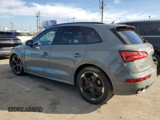2020 Audi SQ5 Premium Plus with VIN WA1B4AFY9L2123802, listed as a Copart auction lot 79128594 with 25,133 mi miles and Salvage Title. Bid and sale history available at DreamBid. Image 2.