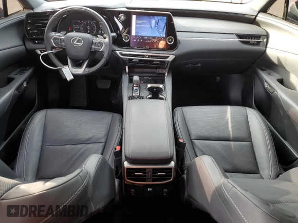 2023 Lexus RX with VIN JTJCHMAA4P2001782, listed as a Copart auction lot 83539864 with 13,648 mi miles and Non Repairable. Bid and sale history available at carsss.com. Image 8.