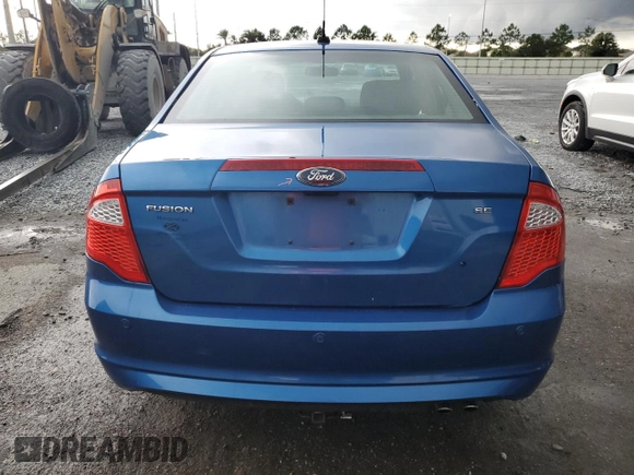 2012 Ford Fusion SE with VIN 3FAHP0HA5CR108507, listed as a Copart auction lot 62057055 with 168,256 mi miles and Salvage title. Bid and sale history available at DreamBid. Image 6.