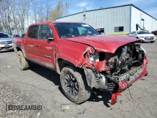 2017 Toyota Tacoma SR5 with VIN 3TMCZ5AN6HM098969, listed as a Copart auction lot 50063175 with 103,996 mi miles and Salvage Title. Bid and sale history available at carsss.com. Image 4.