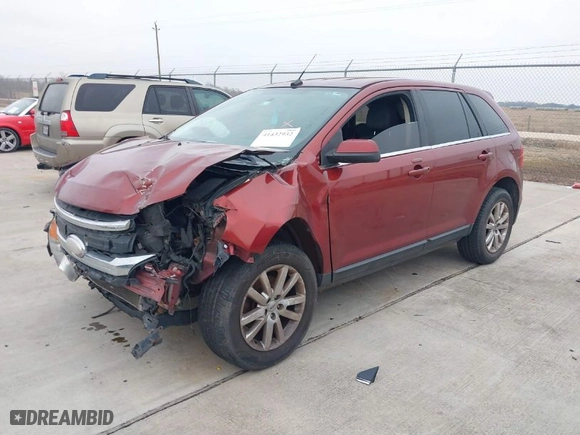 2014 Ford Edge Limited with VIN 2FMDK3KC3EBA20300, listed as a IAAI auction lot 41432932 with 193,252 mi miles. Bid and sale history available at carsss.com. Image 2.