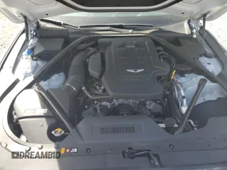 2019 Genesis G80 3.8L with VIN KMHGN4JE5KU290938, listed as a Copart auction lot 49479885 with 35,370 mi miles and Salvage Title. Bid and sale history available at carsss.com. Image 11.