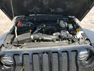 2022 Jeep Wrangler Unlimited Sport S with VIN 1C4HJXDG6NW141367, listed as a Copart auction lot 61546295 with Not provided miles and Salvage title. Bid and sale history available at DreamBid. Image 12.