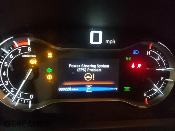 2016 Honda Pilot EX-L with VIN 5FNYF6H58GB011621, listed as a Copart auction lot 51868325 with 89,228 mi miles and Salvage Title. Bid and sale history available at carsss.com. Image 9.