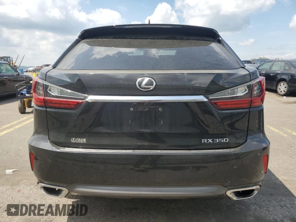 2018 Lexus RX 350 with VIN 2T2BZMCA3JC158362, listed as a Copart auction lot 54580525 with 203,284 mi miles and Salvage title. Bid and sale history available at DreamBid. Image 6.