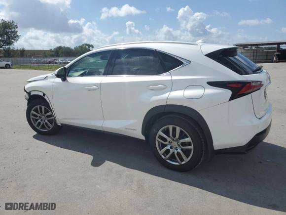 2016 Lexus NX 300h with VIN JTJBJRBZ4G2041023, listed as a Copart auction lot 63779593 with 42231 miles. Bid and sale history available at carsss.com. Image 2.