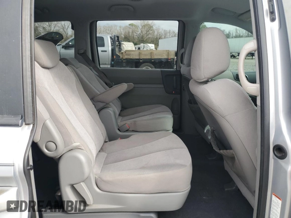 2009 Kia Sedona LX with VIN KNDMB233196314313, listed as a Copart auction lot 44050935 with 187,297 mi miles and Salvage Title. Bid and sale history available at carsss.com. Image 11.