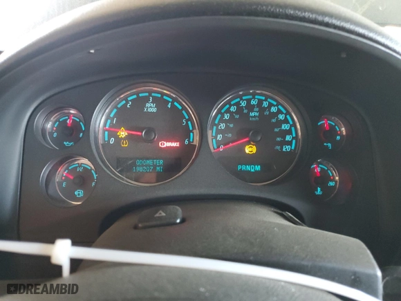 2007 GMC Yukon XL Denali with VIN 1GKFK66837J291073, listed as a Copart auction lot 50334545 with 198,207 mi miles and Salvage Title. Bid and sale history available at carsss.com. Image 9.