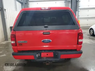 2007 Ford Ranger XLT with VIN 1FTZR45E37PA16221, listed as a Copart auction lot 52191875 with 104,846 mi miles and Salvage Title. Bid and sale history available at DreamBid. Image 6.