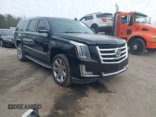 2019 Cadillac Escalade ESV Luxury z VIN 1GYS4HKJ5KR344093, wystawiony jako IAAI lot #41559841 z przebiegiem 102 499 mil mil oraz . Historia ofert i sprzedaży dostępna na DreamBid. Obrazek 1.