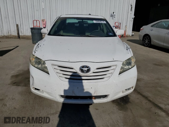 2007 Toyota Camry CE with VIN 4T1BE46K97U593883, listed as a Copart auction lot 78804514 with 191,171 mi miles and Salvage Title. Bid and sale history available at DreamBid. Image 5.