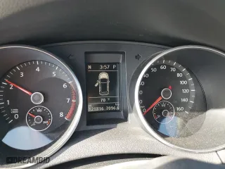 2013 Volkswagen Golf with VIN WVWDA7AJ3DW119517, listed as a Copart auction lot 53374705 with 121,816 mi miles and Salvage Title. Bid and sale history available at carsss.com. Image 9.