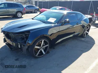 2018 Chevrolet Camaro 2SS with VIN 1G1FG1R70J0100573, listed as a IAAI auction lot 41708889 with 83,834 mi miles and . Bid and sale history available at DreamBid. Image 2.
