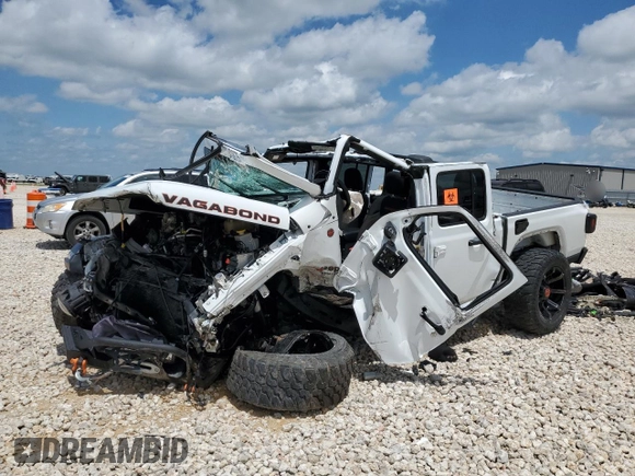 2021 Jeep Gladiator Mojave with VIN 1C6JJTEG5ML624140, listed as a Copart auction lot 54108725 with Not provided miles and Non repairable. Bid and sale history available at DreamBid. Image 1.