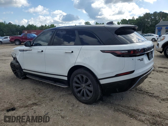 2018 Land Rover Range Rover Velar R-Dynamic SE with VIN SALYL2RX0JA736026, listed as a Copart auction lot 56858285 with 84,356 mi miles and Salvage title. Bid and sale history available at DreamBid. Image 2.