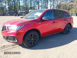 2020 Acura MDX w/Advance/Entertainment Pkg with VIN 5J8YD4H93LY000194, listed as a IAAI auction lot 41292756 with 55,274 mi miles. Bid and sale history available at carsss.com. Image 2.