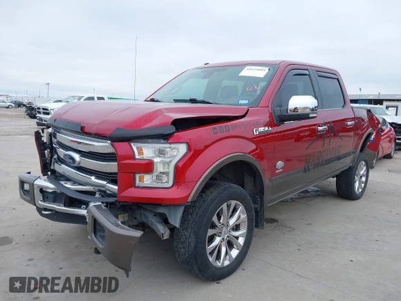 2016 Ford F-150 XLT with VIN 1FTEW1EG5GFD54832, listed as a IAAI auction lot 41629884 with 120,115 mi miles. Bid and sale history available at carsss.com. Image 20.